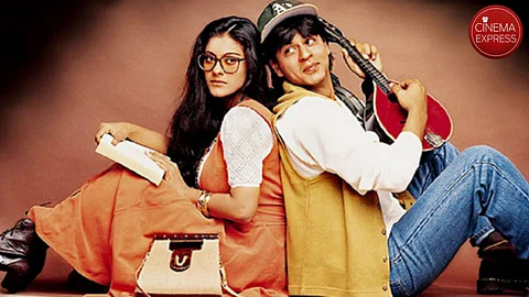 Kajol and Shah Rukh in Dilwale Dulhania Le Jayenge