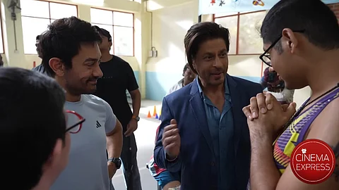 Shah Rukh Khan visits Sitaare Zameen Par set: ‘Aamir called me 10 times’