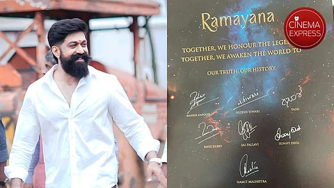 Yash’s signature in Kannada trends online after Ramayana: Part 1 glimpse release