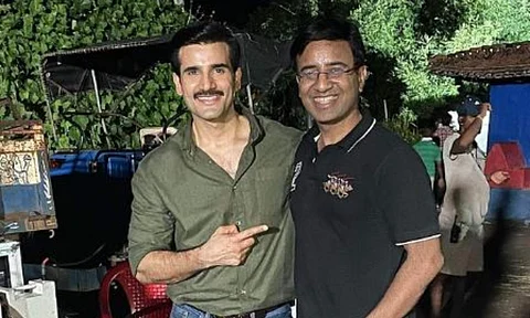 Karan with Amit Lodha