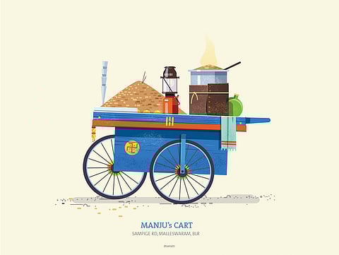 The Thelas, a Nostalgic Interpretation of Indian Market's Lifeline