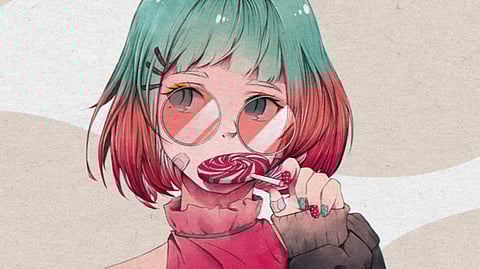 Drawing for his Love for Anime!