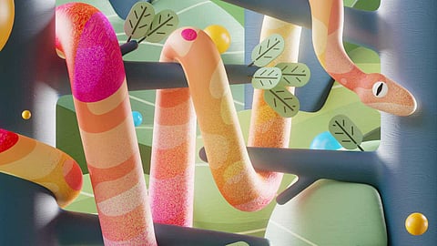 3D Art Beyond the Frames by Romain Braccini