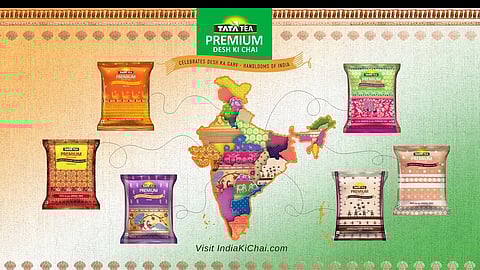 Tata Tea Premium's Redesigned Packs Pay Homage to India's Handloom Heritage!