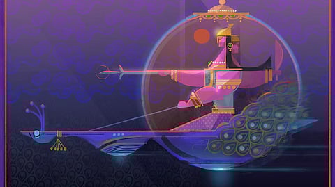 When an Indian Illustrator Imagines the Future of Travel