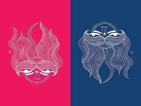 Loud colours, some fun elements with pinch of humour!