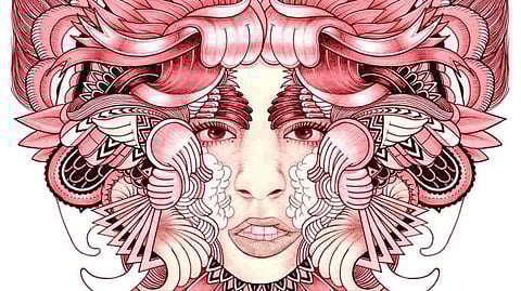 20th-Century Art Movement Combined with Future Elements