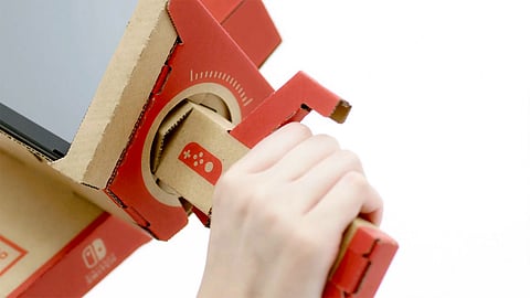 Gaming No More A Couch-potato Act with Nintendo Labo