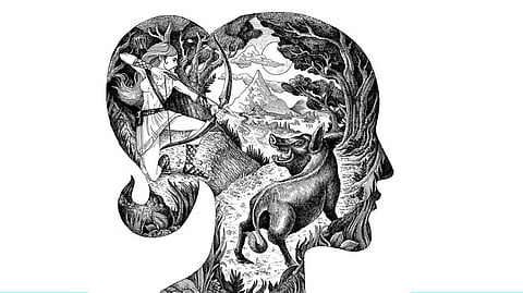 The Union of Pencil & Pen to Create Surreal Illustrations