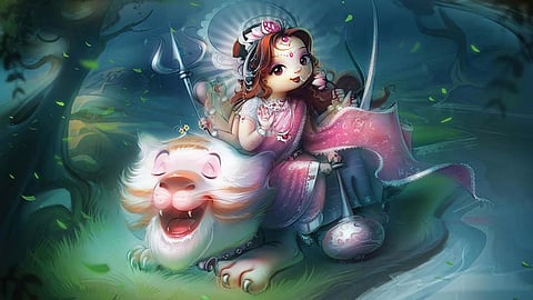 Tutorial: How to Illustrate 'Goddess Durga' with Basic Guidelines!