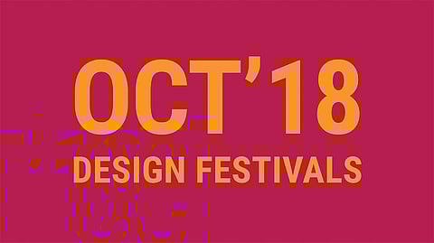 Design Festivals & Events Happening in October 2018