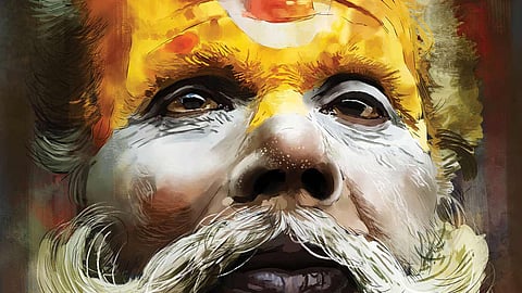 How to Draw a Portrait Without a Paint Brush!