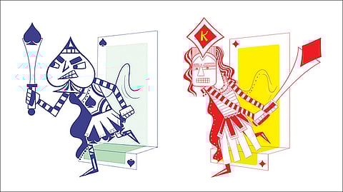 Playing Cards Character Coming to Life!