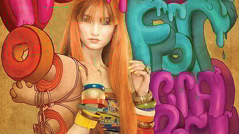 An Illustration Project on Bizarreness of Fashion Industry