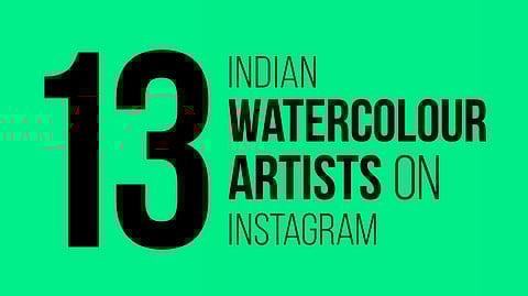 13 Indian Watercolour Artists to Follow on Instagram!