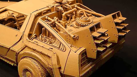 Creating Cardboards Sculpture out of Waste Amazon Boxes – Story of Monami Ohno