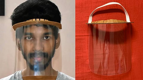 Engineering Student Earns Copyright for Design of Biodegradable Face Shield!