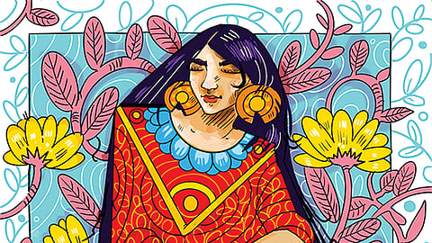 Blending In. Procreate Art Prize entry