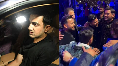Cricket Stars attend Rishabh Pant's sister's wedding