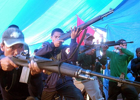 New People's Army (NPA). AFP PHOTO