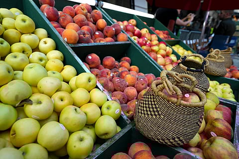 View of the Brother Vellies Fruit Market during VOGUE World: New York on 12 September in New York City. Rising prices continue to pose a threat to most economies. | Sean Zanni/Getty Images for Vogue/Agence France-Presse