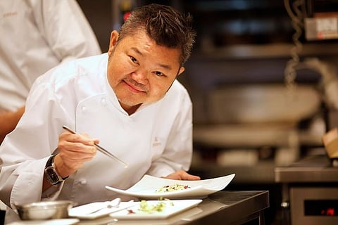 Photograph courtesy
of solaire
Singapore-based celebrity chef Justin Quek.