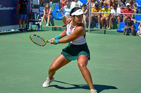 Alex Eala sets her sights on women’s Grand Slam tournaments. Photo courtesy of Alex Eala / Facebook