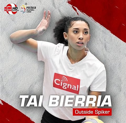 Cignal signs American winger Tai Bierria as reinforcement