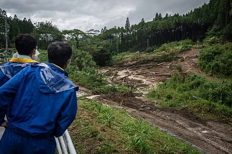 Typhoon leaves 4 dead in Japan