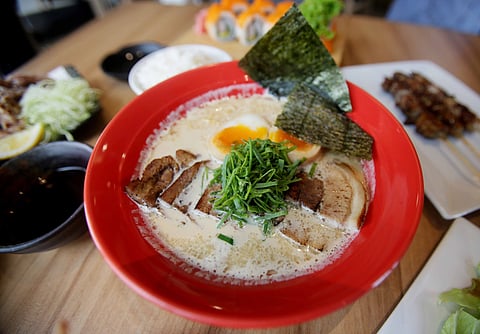 Boteyju’s tonkotsu ramen.