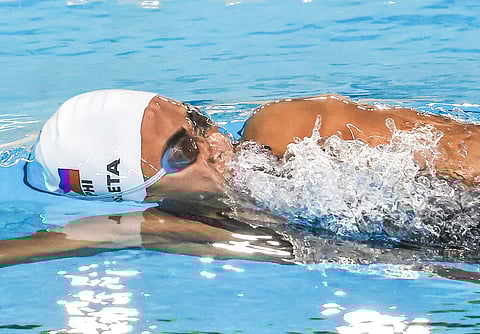 Photograph by RIO DELUVIO for the Daily Tribune @tribunephl_rio
CHLOE Isleta is deep in training in the United States in preparation for the FINA Swimming World Cup 2022.