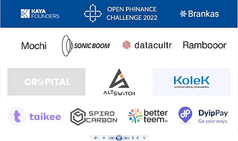 Representing seven different sectors and 4 Southeast Asian countries, these are the 11 startups participating in the Philippines’ first Open Finance accelerator program launched by Brankas and Kaya Founders. | Photograph courtesy of brankas