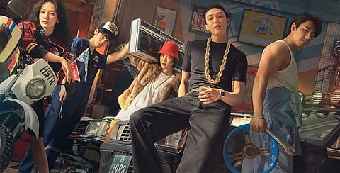 PHOTOGRAPH COURTESY OF NETFLIX
THE cast of 'Seoul Vibe' (from left) Park Ju-hyun, Ong seong-wu, Ko Kyung-pyo, Yoo Ah-in and Lee Kyoo-hyung.