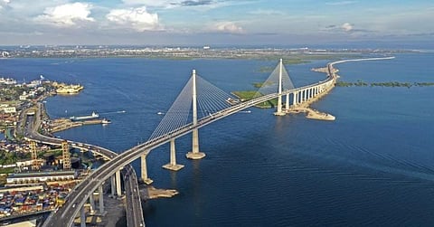 Cebu–Cordova Link Expressway. credits: PNA