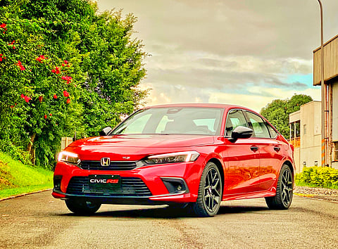 PHOTOGRAPH COURTESY OF RONALD DE LOS REYES
CIVIC RS Turbo CVT with Honda Sensing achieved a fuel mileage of 21.43 kilometers per liter.