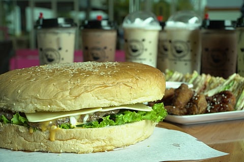 Harvest
Café & Bistro
offers Happiness
and Goodness Trio
consisting of sandwiches,
chips and wings for students to enjoy.