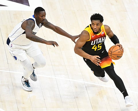 Donovan Mitchell will help the Cleveland Cavaliers’ drive towards an NBA title. | ALEX GOODLETT/agence france-presse