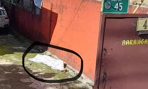 Hubad na bangkay natagpuan sa Baguio