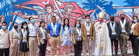 NCCA historical mural marker inaugurated