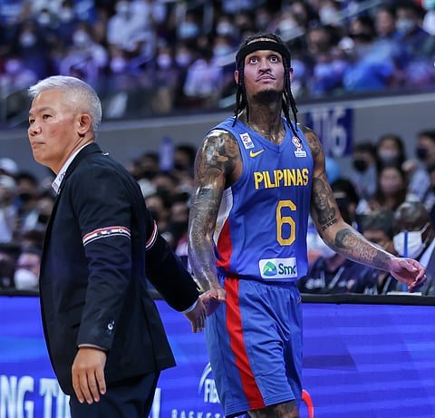 Photograph by Rio Deluvio
for the Daily Tribune @tribunephl_rio
JORDAN Clarkson could end up with the team that drafted him, the Los Angeles Lakers.