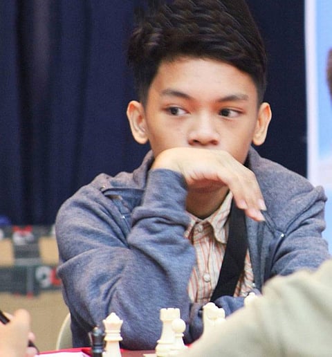JERISH John Velarde is fast becoming one of the country’s most promising junior chess players. | Photograph COURTESY OF Jerish John Velarde