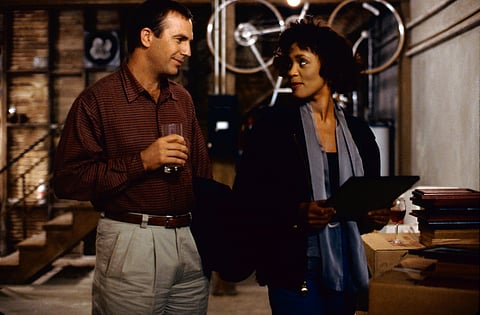 Photographs courtesy of fb/Whitney Houston
KEVIN Costner and Whitney Houston in ‘The Bodyguard.’