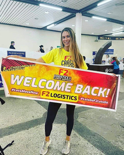 PHOTOGRAPH COURTESY OF F2 Logistics
Lindsay Stalzer blows into town in time for F2 Logistic’s title drive in the Premier Volleyball League Reinforced Conference next month.