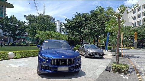 PHOTOGRAPHS COURTESY OF ORTIGAS LAND
Maserati’s Levante GT Hybrid or Ghibli Hybrid luxury vehicles.
