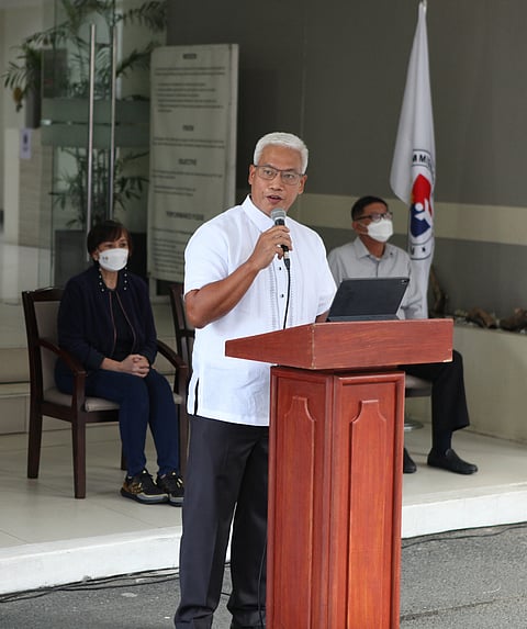 Photograph by Joey Sanchez Mendoza for the Daily Tribune @tribunephl_joey
NOLI Eala makes his nominations for the vacant seats in the PSC board of commissioners.