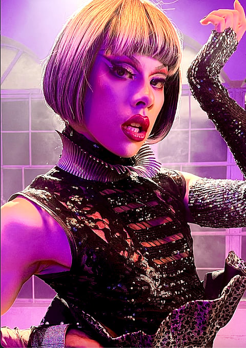 Photograph courtesy of Cru Camara
Naia is one of the drag perfromers featured in ‘Portraits.’