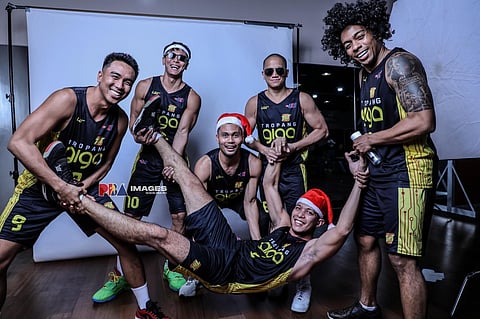 TNT Tropang Giga will be the team to beat when the PBA 3x3 unwraps on Saturday at Robinsons Place in Antipolo. | Photograph courtesy of PBA