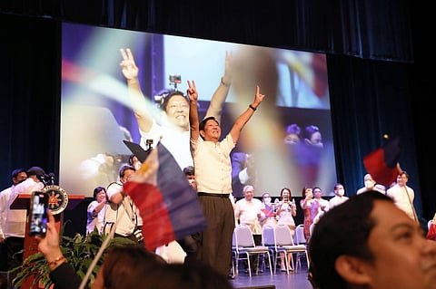 President Ferdinand Marcos Jr. is in Singapore on a two-day state visit. “In the next few years, our economy is expected to outperform our regional peers,” he told the Singapore business community. (Photo courtesy of Bongbong Marcos Facebook page)