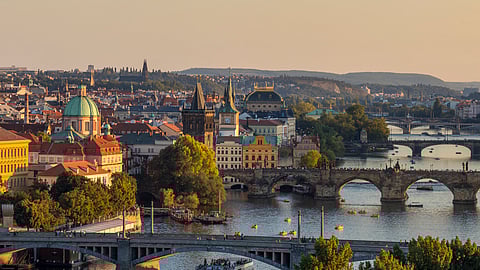 Prague, capital of the Czech Republic (Czechia). (Photo by Oliver Wintzen / Robert Harding via AFP)