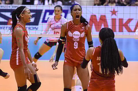 WILMA Salas leads the previous batch of imports in the PVL Reinforced Conference. Photo courtesy of PVL